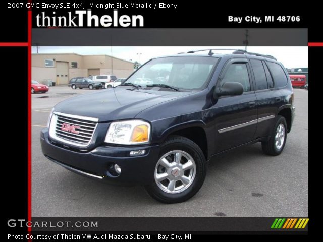 2007 GMC Envoy SLE 4x4 in Midnight Blue Metallic