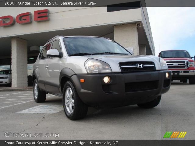 2006 Hyundai Tucson GLS V6 in Sahara Silver