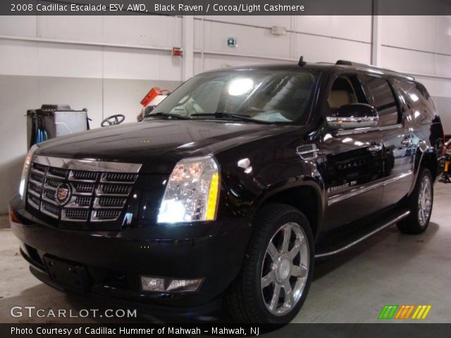 2008 Cadillac Escalade ESV AWD in Black Raven