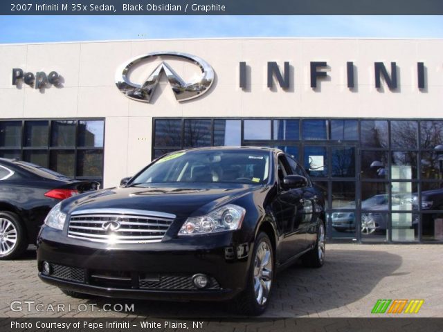 2007 Infiniti M 35x Sedan in Black Obsidian