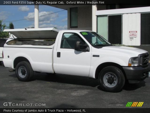 2003 Ford F350 Super Duty XL Regular Cab in Oxford White