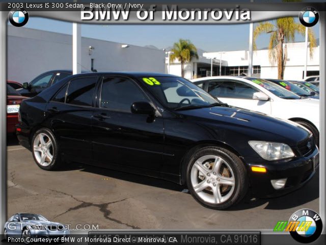 2003 Lexus IS 300 Sedan in Black Onyx