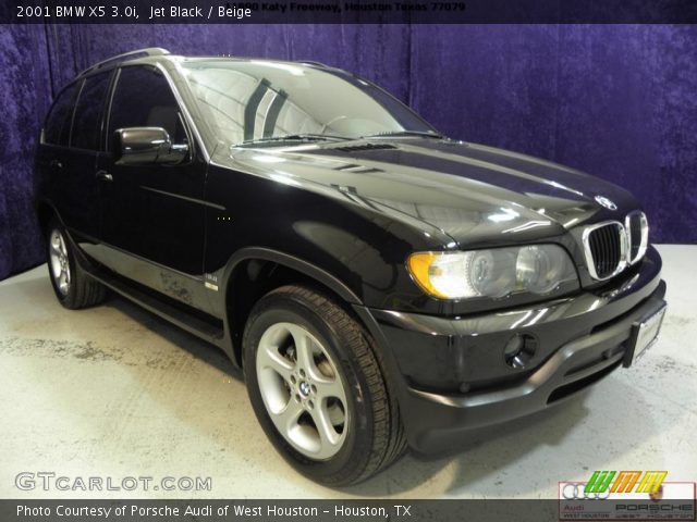 2001 BMW X5 3.0i in Jet Black
