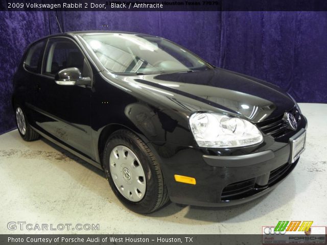2009 Volkswagen Rabbit 2 Door in Black
