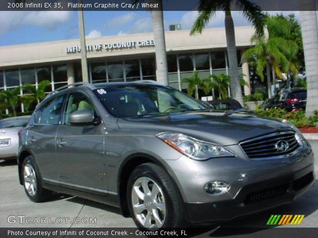 2008 Infiniti EX 35 in Platinum Graphite Gray