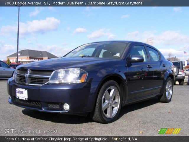 2008 Dodge Avenger R/T in Modern Blue Pearl