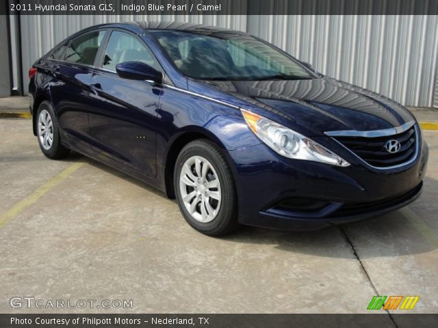2011 Hyundai Sonata GLS in Indigo Blue Pearl