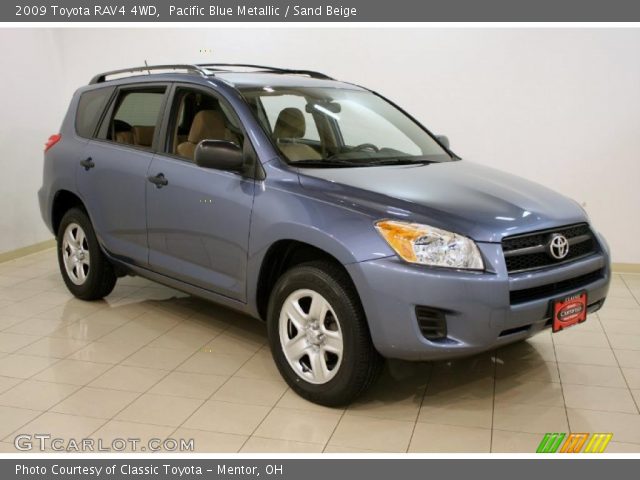 2009 Toyota RAV4 4WD in Pacific Blue Metallic
