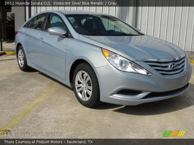 2011 Hyundai Sonata GLS in Iridescent Silver Blue Metallic