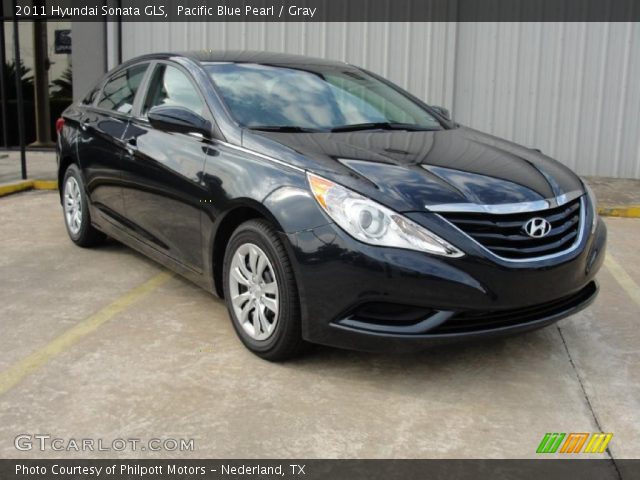 2011 Hyundai Sonata GLS in Pacific Blue Pearl