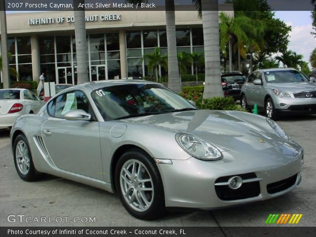 2007 Porsche Cayman  in Arctic Silver Metallic