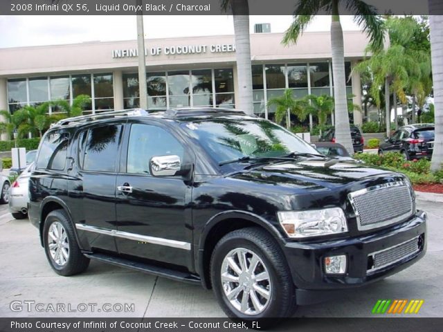 2008 Infiniti QX 56 in Liquid Onyx Black
