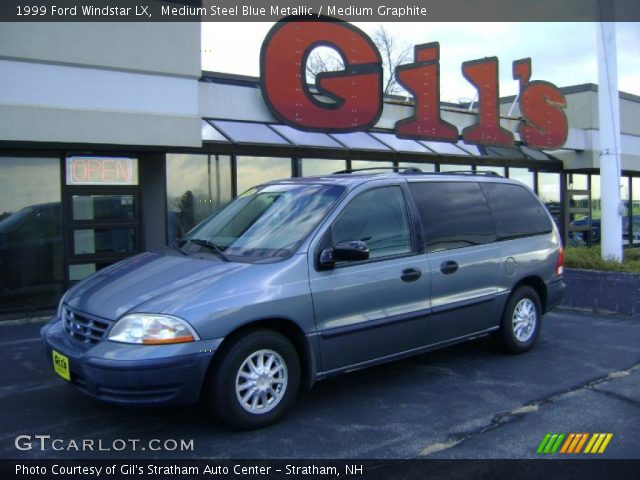 1999 Ford Windstar LX in Medium Steel Blue Metallic