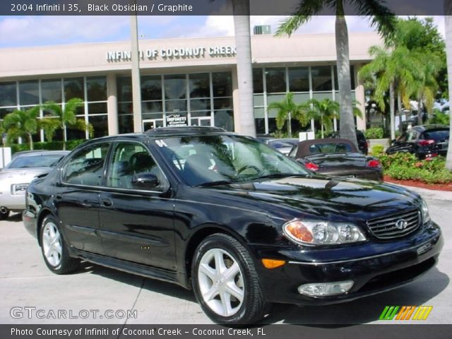 2004 Infiniti I 35 in Black Obsidian