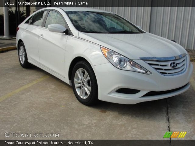 2011 Hyundai Sonata GLS in Pearl White