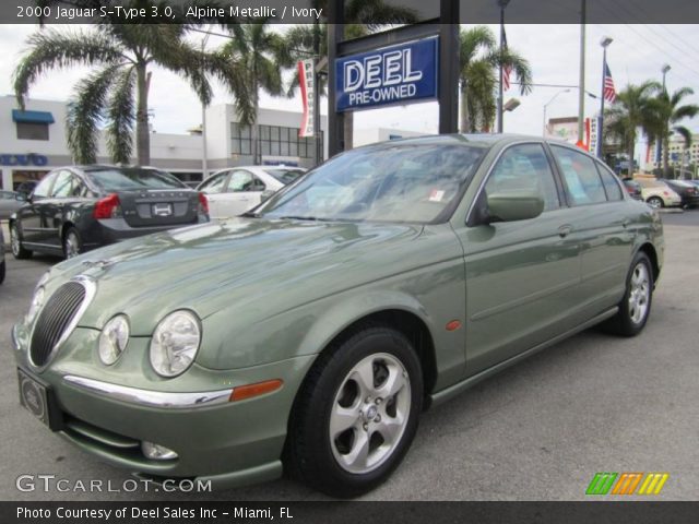 2000 Jaguar S-Type 3.0 in Alpine Metallic