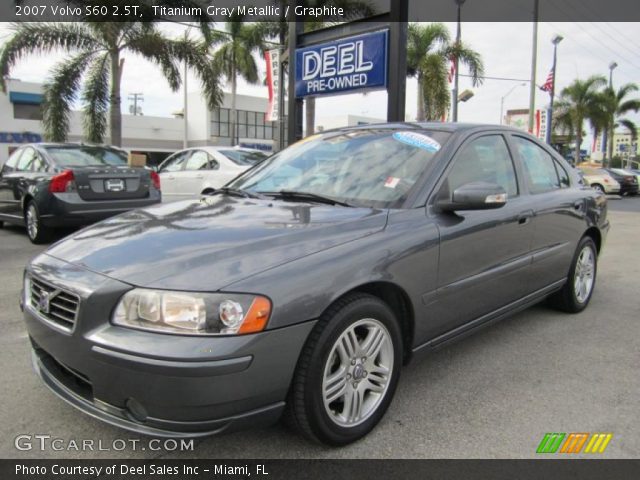 2007 Volvo S60 2.5T in Titanium Gray Metallic