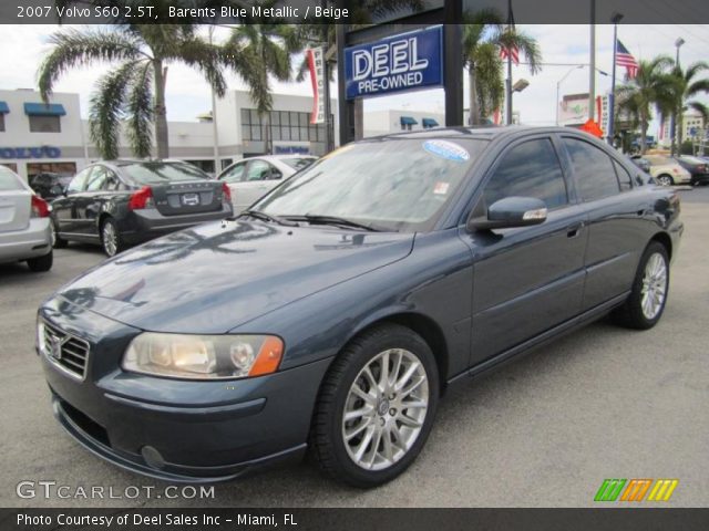 2007 Volvo S60 2.5T in Barents Blue Metallic