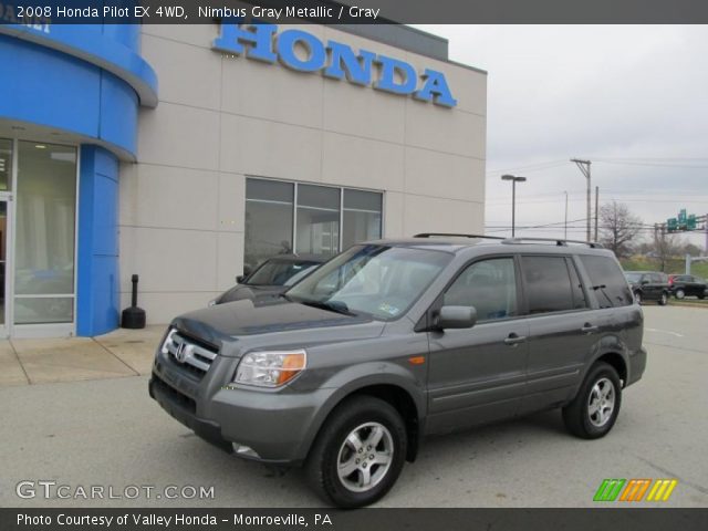 2008 Honda Pilot EX 4WD in Nimbus Gray Metallic