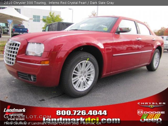 2010 Chrysler 300 Touring in Inferno Red Crystal Pearl