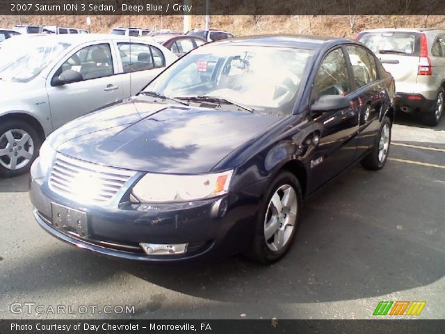 2007 Saturn ION 3 Sedan in Deep Blue