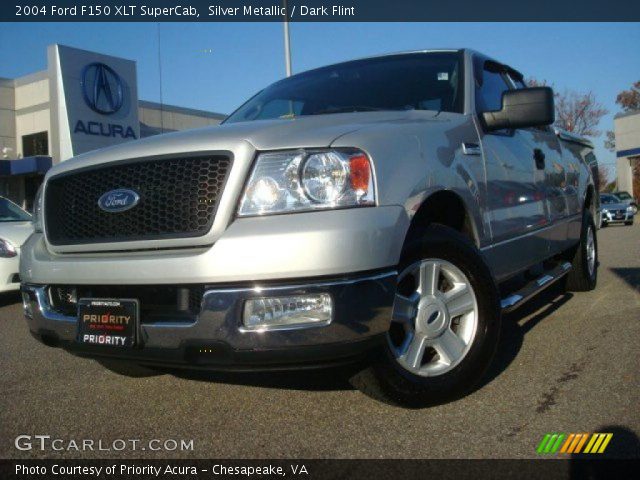 2004 Ford F150 XLT SuperCab in Silver Metallic