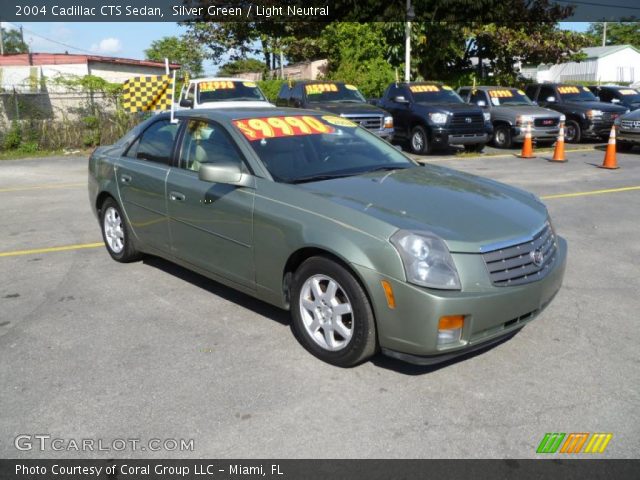 2004 Cadillac CTS Sedan in Silver Green