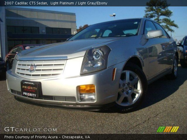 2007 Cadillac CTS Sedan in Light Platinum