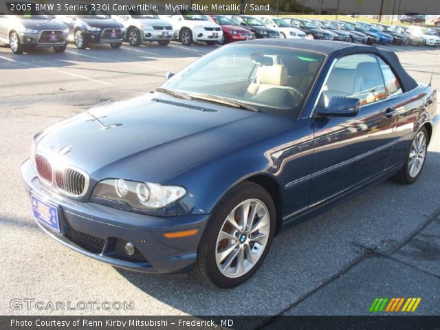 2005 BMW 3 Series 330i Convertible in Mystic Blue Metallic