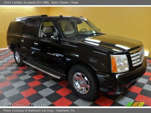 2004 Cadillac Escalade ESV AWD in Black Raven