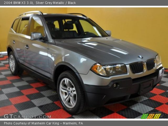 2004 BMW X3 3.0i in Silver Grey Metallic