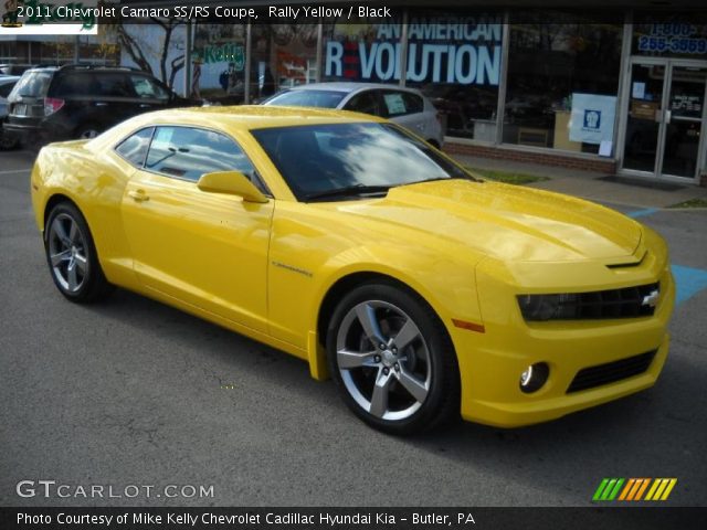 2011 Chevrolet Camaro SS/RS Coupe in Rally Yellow