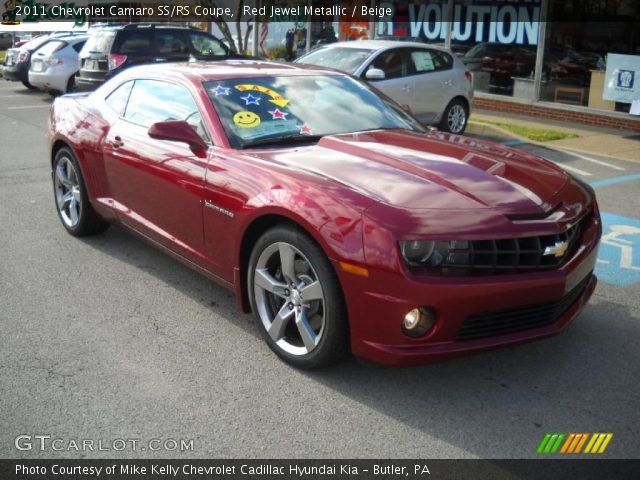 2011 Chevrolet Camaro SS/RS Coupe in Red Jewel Metallic