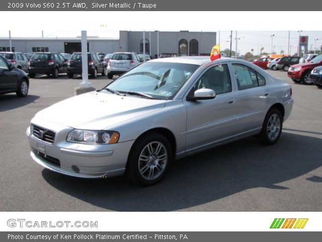 2009 Volvo S60 2.5T AWD in Silver Metallic