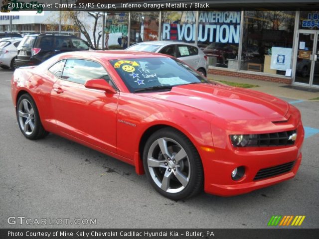2011 Chevrolet Camaro SS/RS Coupe in Inferno Orange Metallic