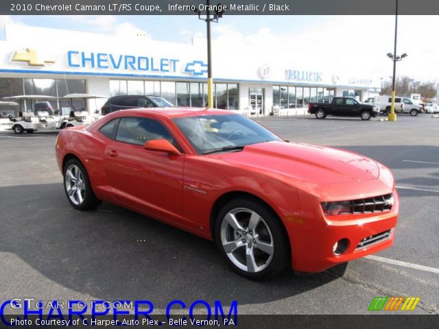 2010 Chevrolet Camaro LT/RS Coupe in Inferno Orange Metallic