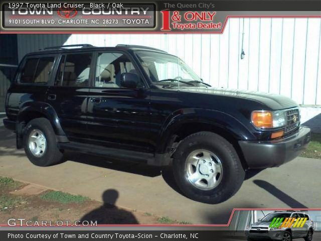 1997 Toyota Land Cruiser  in Black