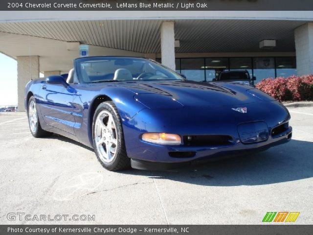 2004 Chevrolet Corvette Convertible in LeMans Blue Metallic
