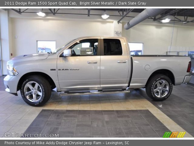 2011 Dodge Ram 1500 Sport Quad Cab in Bright Silver Metallic