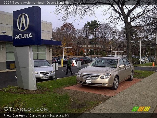 2007 Toyota Avalon Limited in Desert Sand Mica