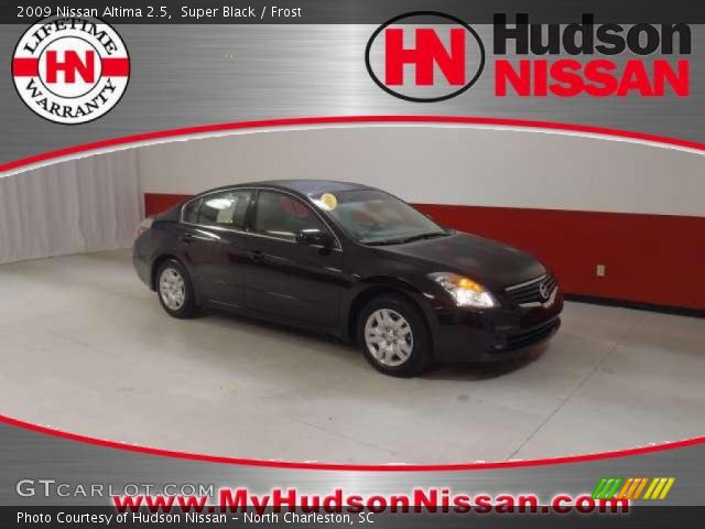 2009 Nissan Altima 2.5 in Super Black