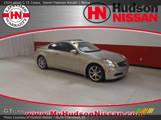2004 Infiniti G 35 Coupe in Desert Platinum Metallic