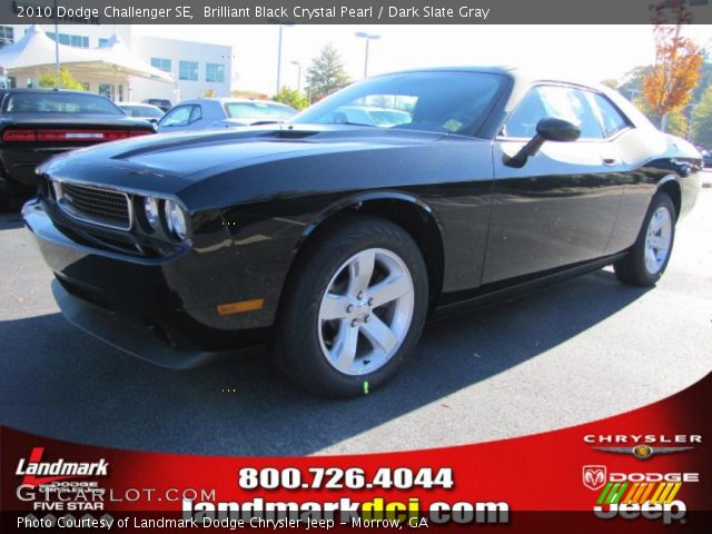 2010 Dodge Challenger SE in Brilliant Black Crystal Pearl