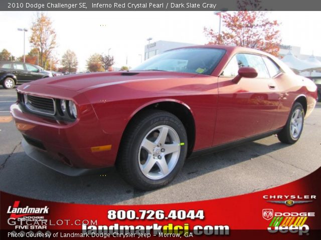2010 Dodge Challenger SE in Inferno Red Crystal Pearl