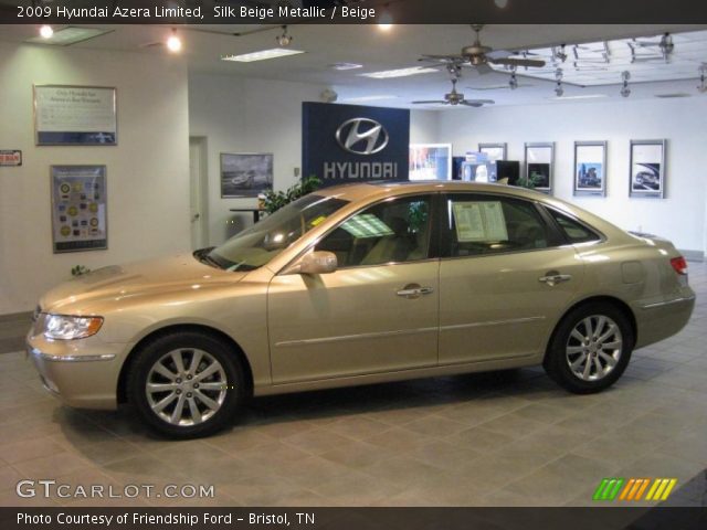 2009 Hyundai Azera Limited in Silk Beige Metallic