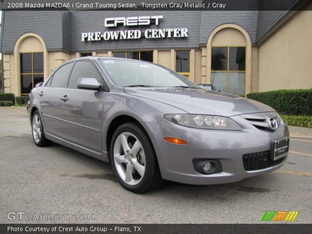 2008 Mazda MAZDA6 i Grand Touring Sedan in Tungsten Gray Metallic