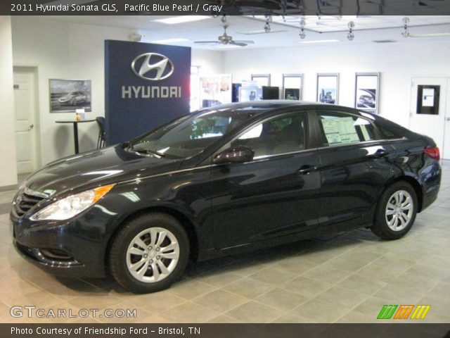 2011 Hyundai Sonata GLS in Pacific Blue Pearl