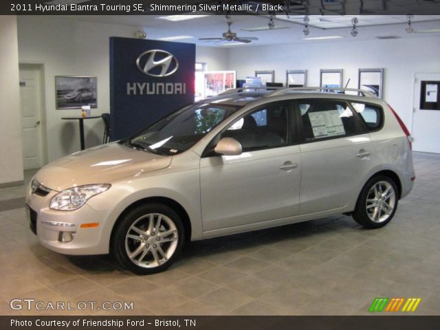 2011 Hyundai Elantra Touring SE in Shimmering Silver Metallic