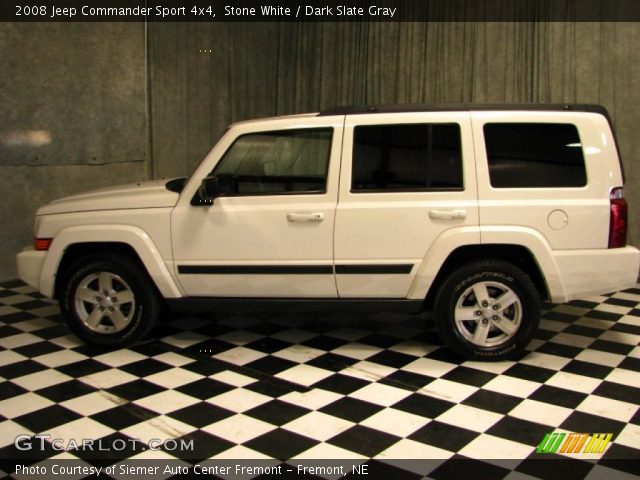 2008 Jeep Commander Sport 4x4 in Stone White