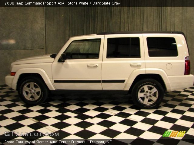 2008 Jeep Commander Sport 4x4 in Stone White